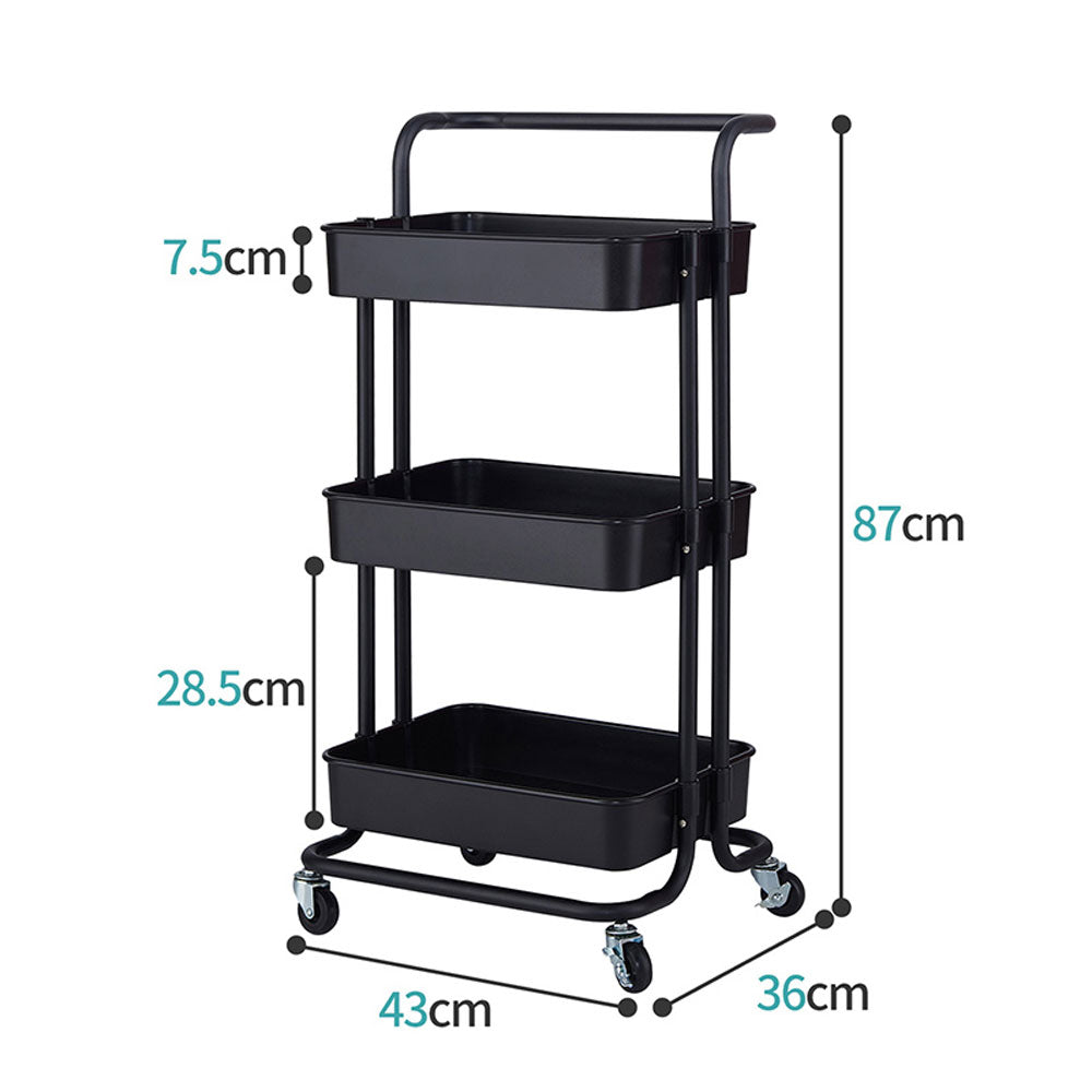 3-Tier Utility Cart