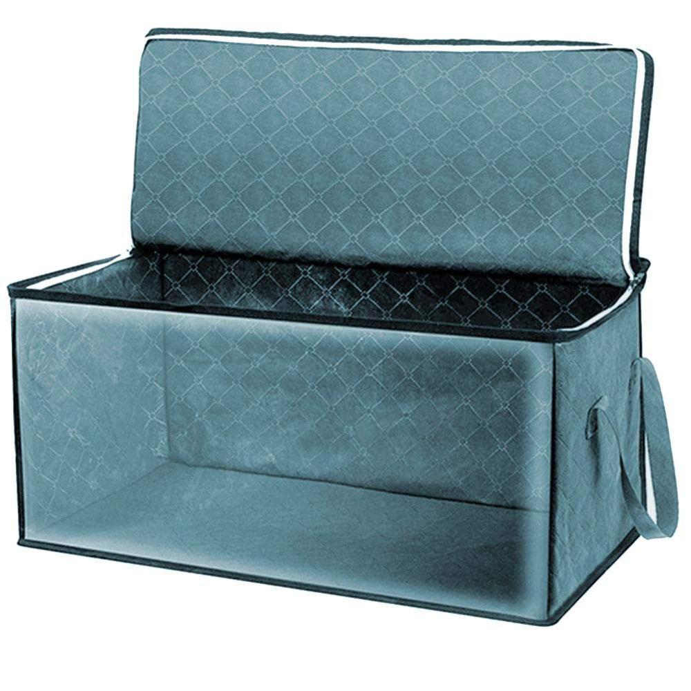 Non-Woven Fabric Folding 2 Pcs Clothes Storage Box