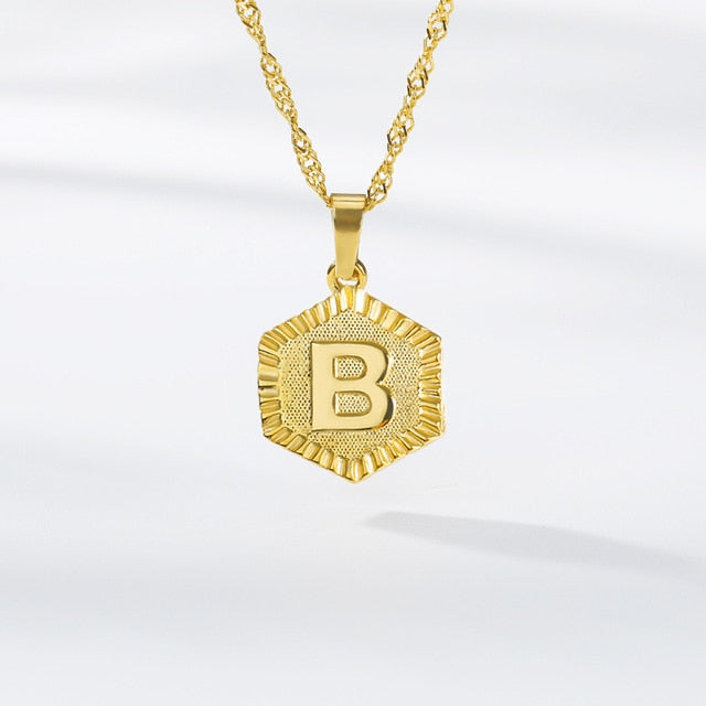 Initial Letter Necklace A-Z