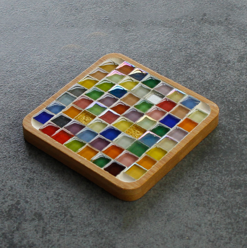 Square DIY Coaster Cup Mat