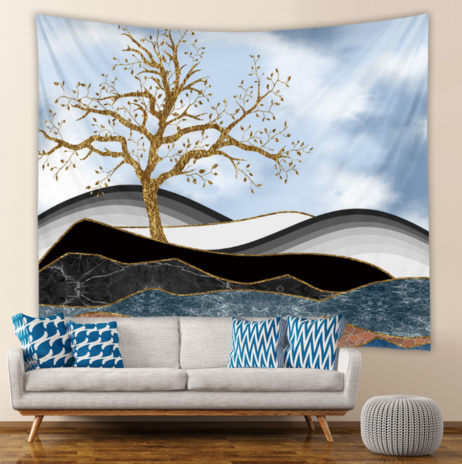 Mountains Tapestries 73*95cm/2'4*3'1ft