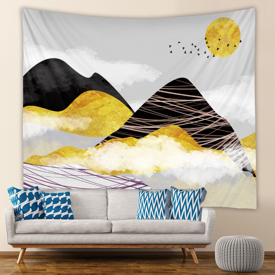 Mountains Tapestries 150*200cm/4'9*6'6ft