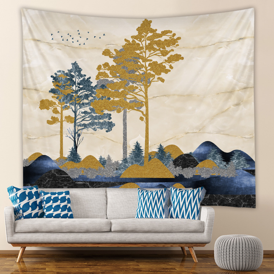 Mountains Tapestries 100*150cm/3'3*4'9ft