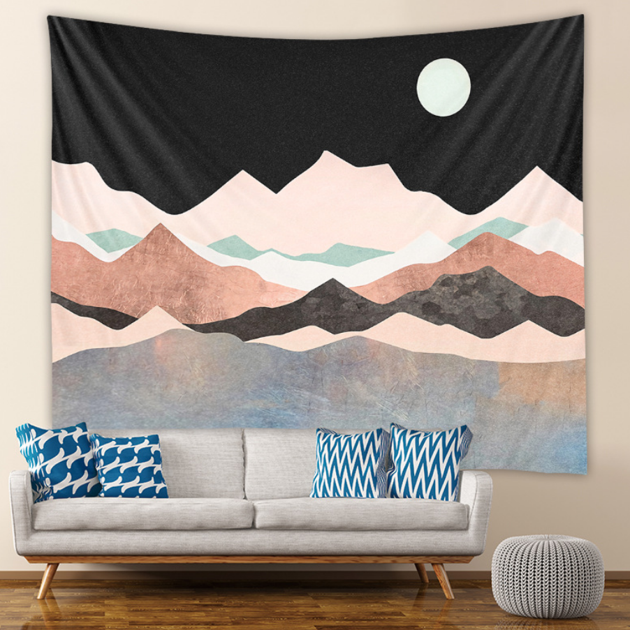 Mountains Tapestries 100*150cm/3'3*4'9ft