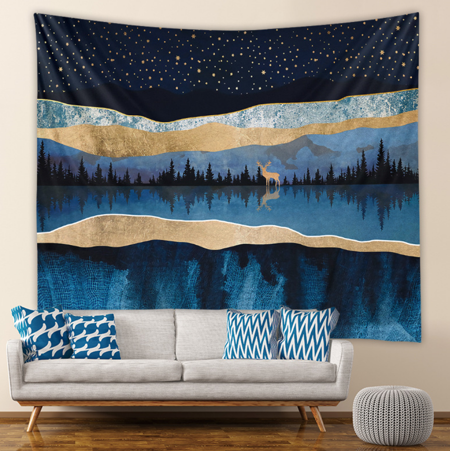 Mountains Tapestries 100*150cm/3'3*4'9ft