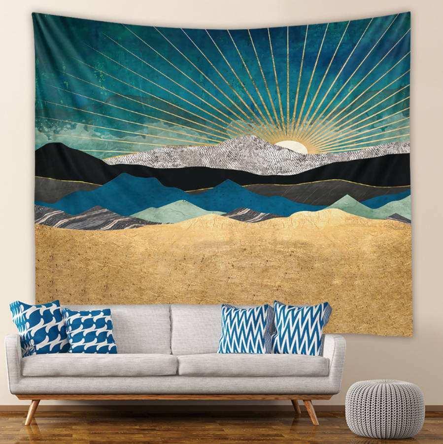 Mountains Tapestries 150*200cm/4'9*6'6ft