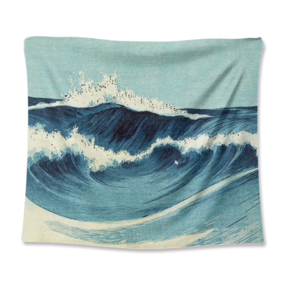 Ukiyo-e The Great Wave off Kanagawa Tapestries