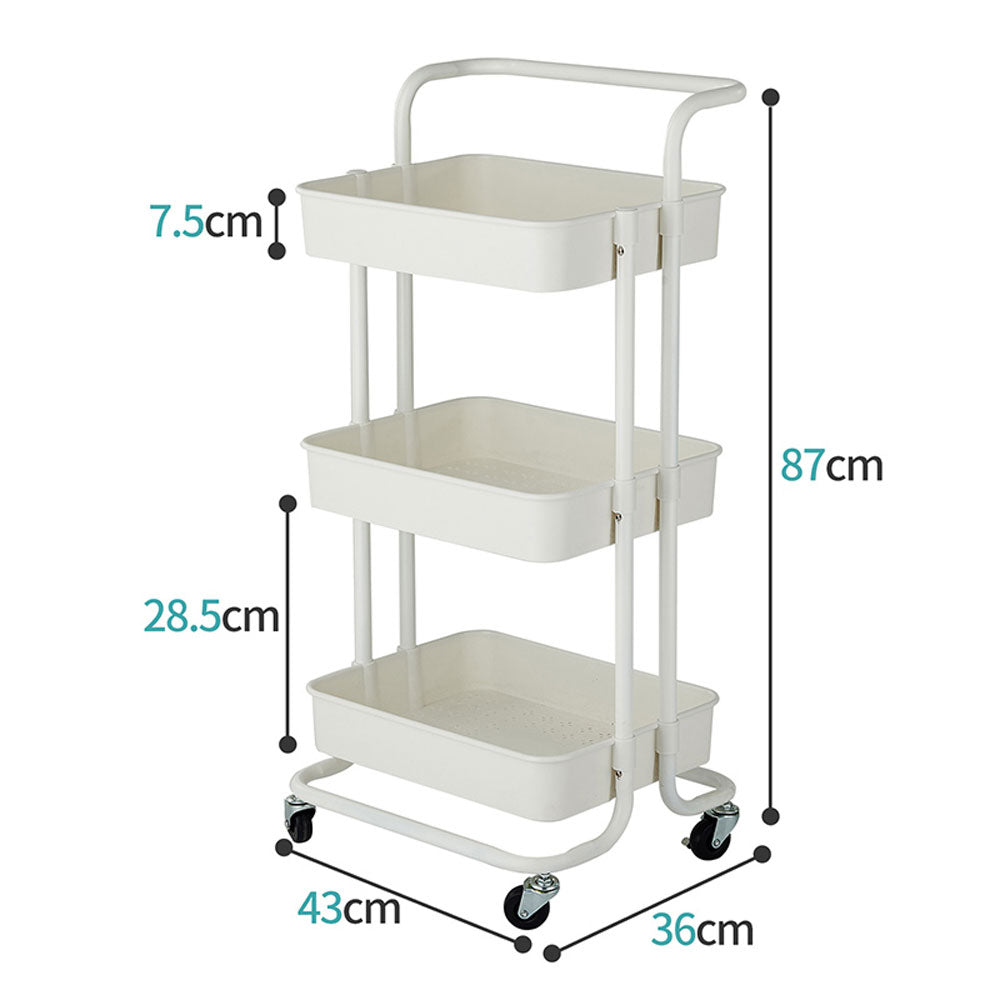 3-Tier Utility Cart