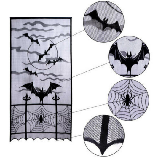 Halloween Door Curtain Portiere