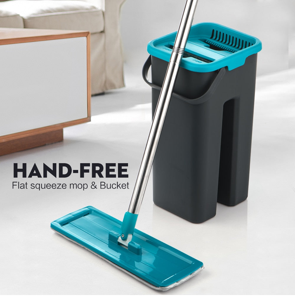 Squeeze Mop and Bucket Set