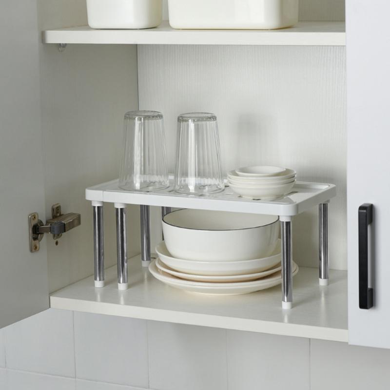 Foldable Kitchen Cupboard Storage Rack