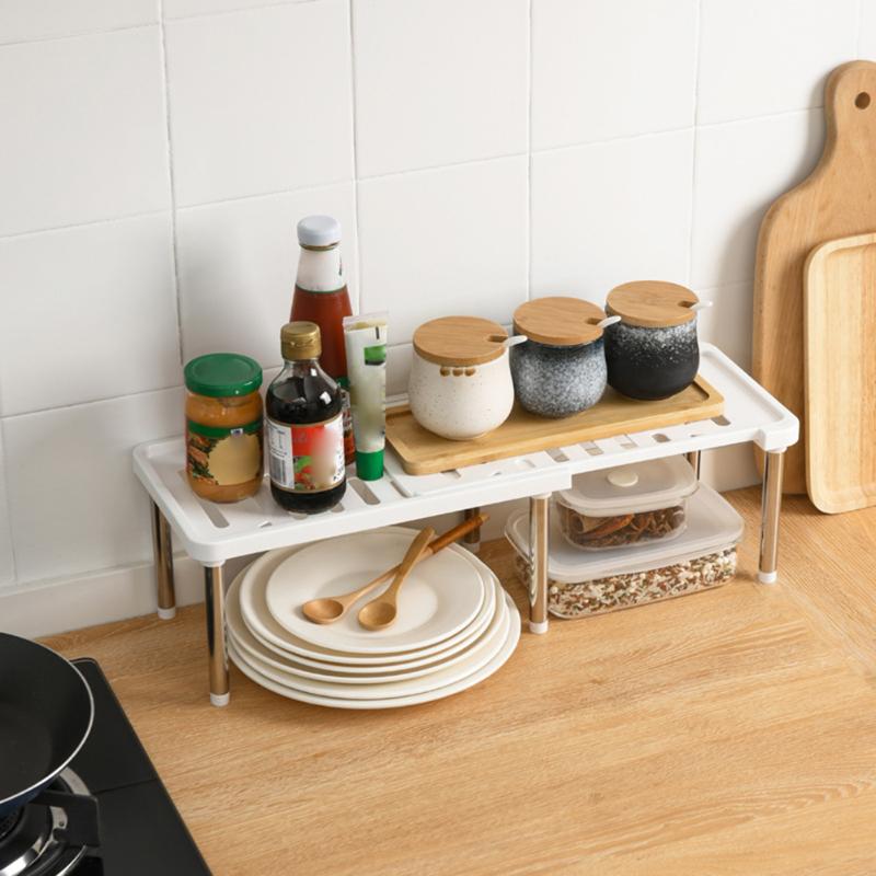 Foldable Kitchen Cupboard Storage Rack