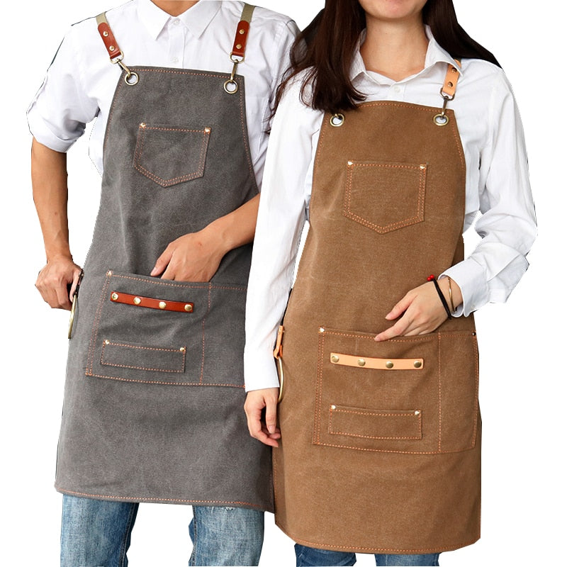 Canvas Apron Bib