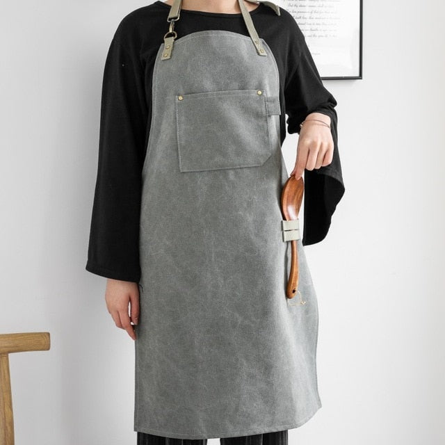 Canvas Apron Bib