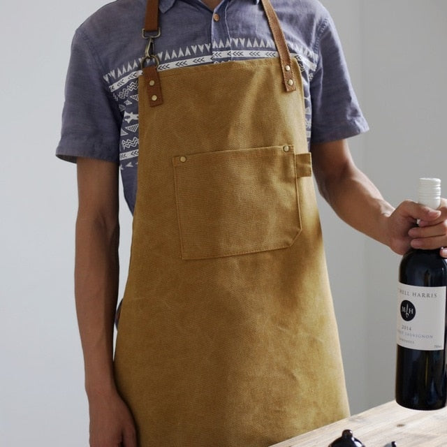 Canvas Apron Bib