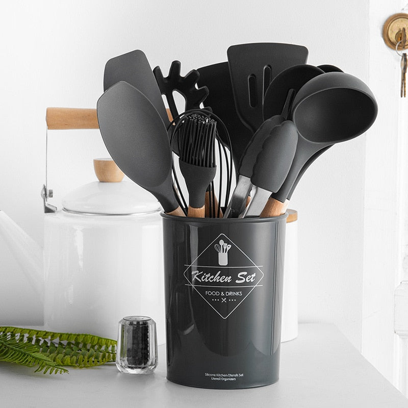 Silicone Cooking Utensils Set