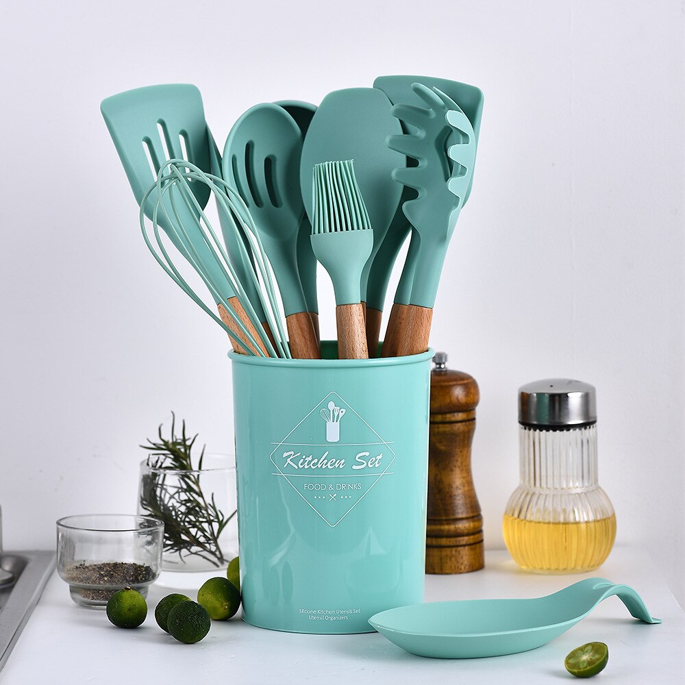 Silicone Cooking Utensils Set