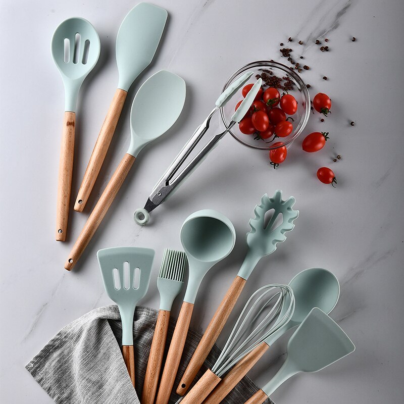 Silicone Cooking Utensils Set