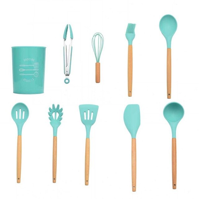 Silicone Cooking Utensils Set