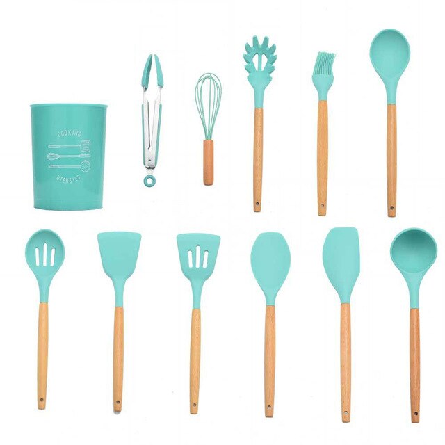 Silicone Cooking Utensils Set