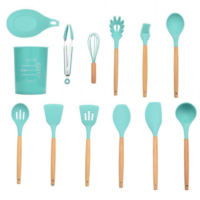 Silicone Cooking Utensils Set