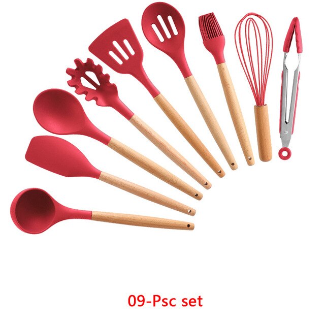 Silicone Cooking Utensils Set