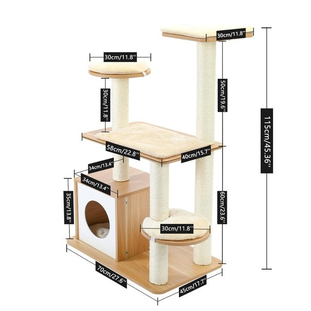 Pet Cat Tree Tower