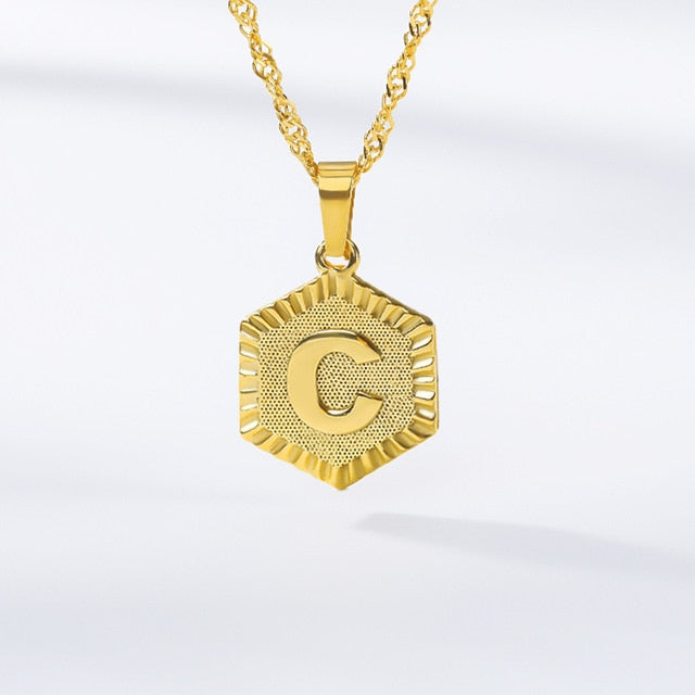 Initial Letter Necklace A-Z