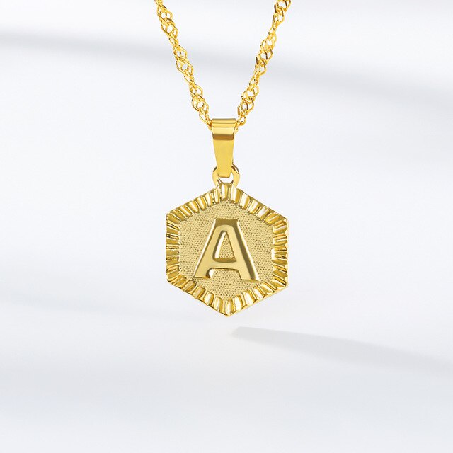 Initial Letter Necklace A-Z