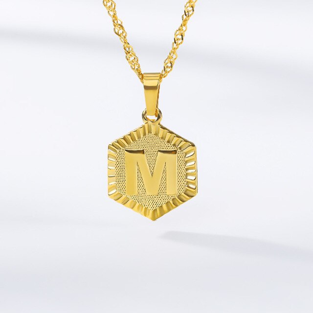 Initial Letter Necklace A-Z