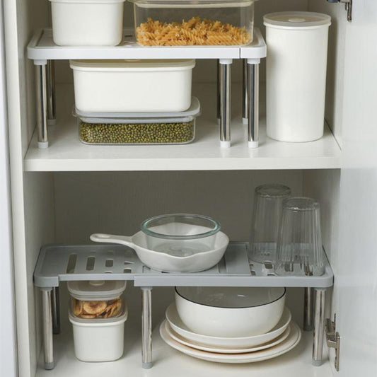 Foldable Kitchen Cupboard Storage Rack