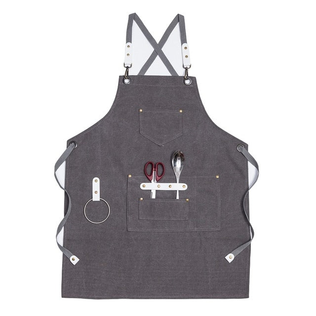 Canvas Apron Bib