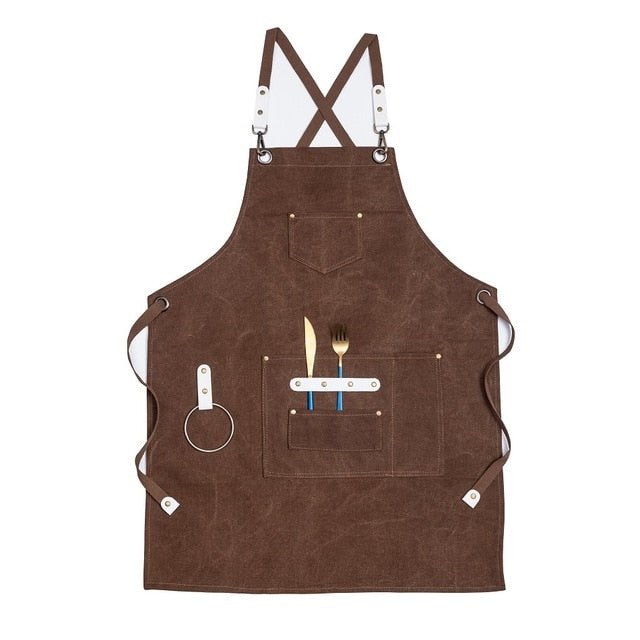 Canvas Apron Bib