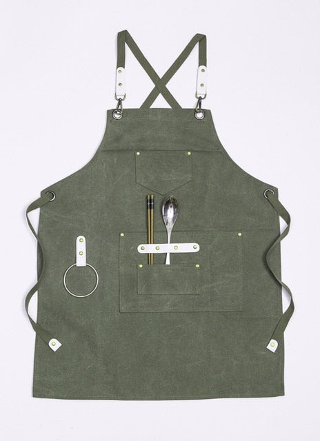 Canvas Apron Bib