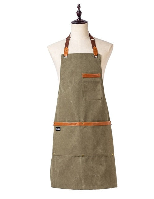 Canvas Apron Bib